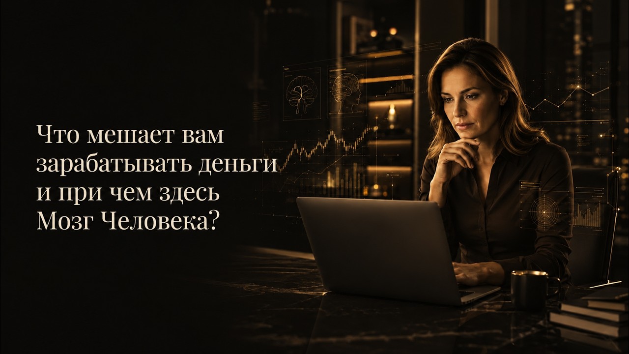 Что мешает вам зарабатывать деньги и при чём здесь Мозг Человека?